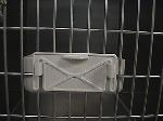 Crock fits cat kennels, dog kennels even chain link fence